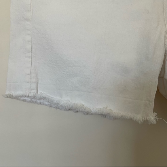 Madewell white denim boyshorts - Picture 6 of 7